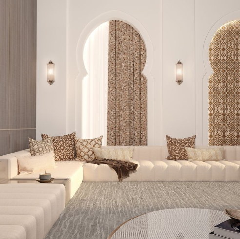 تفصيل مجالس عربية بخامات مقاومة للاستخدام اليومي تفصيل مجالس عربية